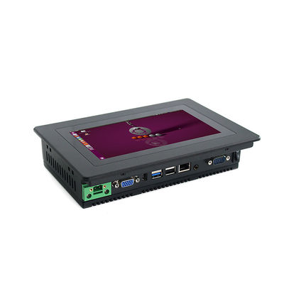 Kiosk I3-6100U için Linux Ubuntu 7 &quot;endüstriyel Gömülü Dokunmatik Panel PC VESA