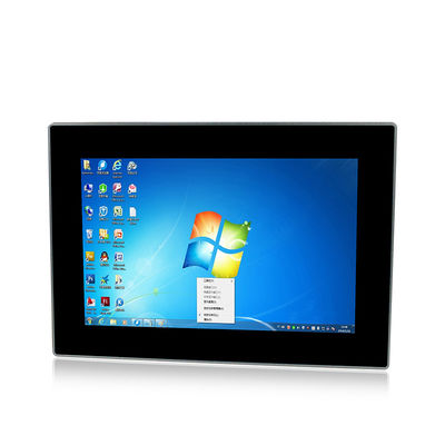Ip65 J1900 Dört Çekirdekli Linux Gömülü Panel Pc Dokunmatik Panel Çift Lan