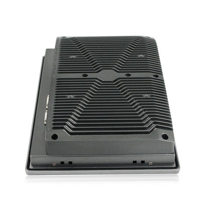 Ip65 J1900 Dört Çekirdekli Linux Gömülü Panel Pc Dokunmatik Panel Çift Lan