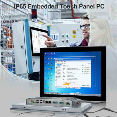 I7-8565U Sağlam Dokunmatik Ekranlı Bilgisayar, 6 COM Ubuntu Dokunmatik Ekranlı Bilgisayar Bilgisayar
