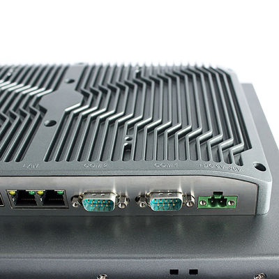 X86 Intel I3 TPM2.0 İnsan Makine Arayüzü Panel Montajı için Suya Dayanıklı Dokunmatik Ekranlı PC