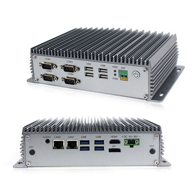 Çift Çekirdekli 2.1GHz Fansız Gömülü Bilgisayar Mini Kutu Pc Windows 10