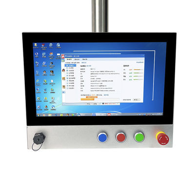 RAFI FS22 Düğmesi Hepsi Bir Arada HMI Panel PC TPM2.0 IP65 dokunmatik ekranlı monitör