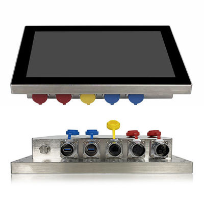 SUS304 IP69K Su Geçirmez HMI Panel PC 12&quot; 1280x800 Paslanmaz Çelik Panel PC