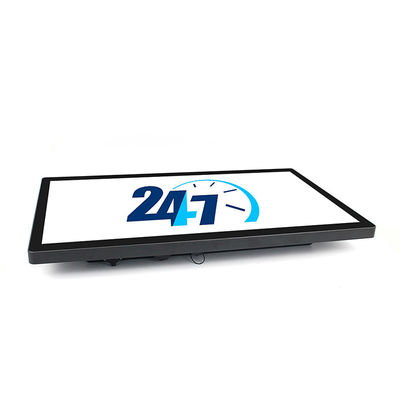 GbE LAN ile 24&quot; IP69K Pcap Su Geçirmez Dokunmatik Ekran Pc Fansız VGA