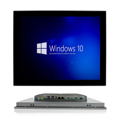 IP66 450cd/m2 Su Geçirmez Dokunmatik Ekranlı PC 1280x1024 Dolap için