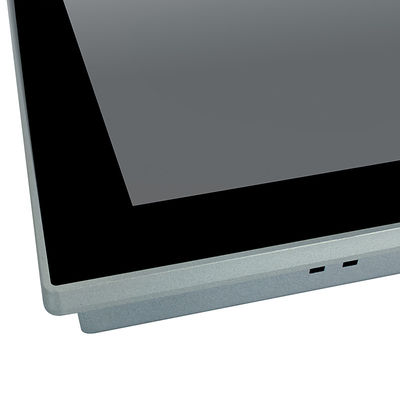 1280x1024 NTSC Kapasitif Dokunmatik Monitör 450cd/M2 Alüminyum Alaşımlı PCAP