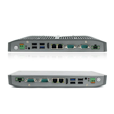 15W Endüstriyel Fansız Mini PC I5-8265u 2400MHz Gömülü Alüminyum kabuk