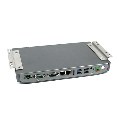 20W DC36V Fansız Gömülü Mini Pc J1900 I3 I5 I7 X86 Alaşım Kabuk