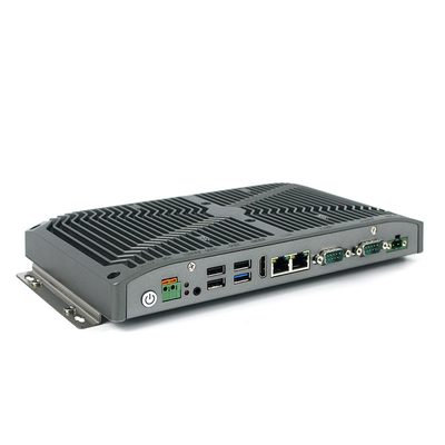 Çift Lan ile TPM2.0 Endüstriyel Fansız Mini PC 15W Alaşım Kabuk