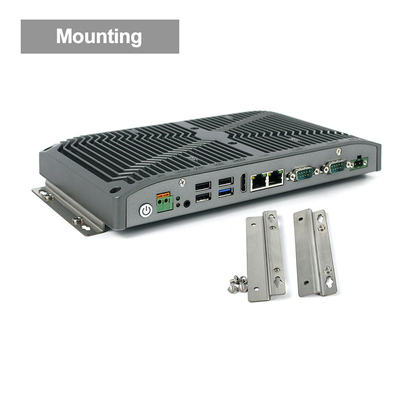 HDMI Fansız Sağlam Gömülü Bilgisayar DC9V CPU I5-8265U 25W