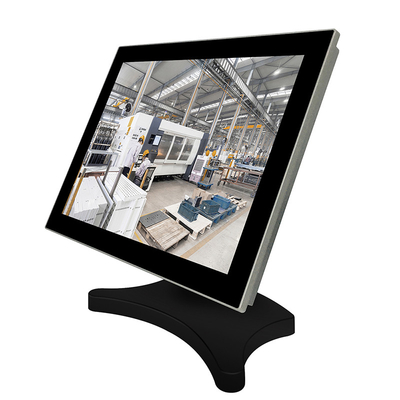 Dört Çekirdekli J1900 2.0GHz Endüstriyel Dokunmatik Panel PC Hepsi Bir Arada IP65 Fansız