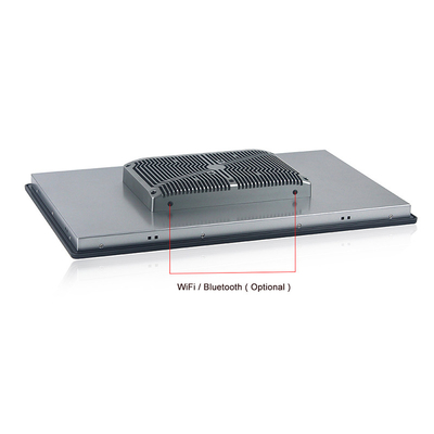 Win10 Iot J1900 HMI Endüstriyel Panel PC Masaüstü Bilgisayar 21.5 İnç TPM 2.0 Dirençli Dokunmatik