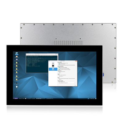 Dış Mekan IP69K Linux PCAP Dokunmatik Panel PC 15.6&quot; Su Geçirmez Endüstriyel