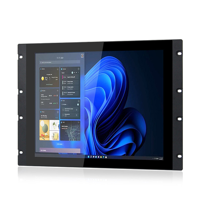 PCAP Dokunmatik Raf Montajlı Panel PC Ön IP65 19&quot; LED DC IN 9V - 36V