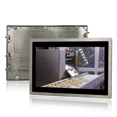 Kalite 13.3 İnç Dokunmatik Ekran Panel PC 6. Nesil I3-6100U CPU Su Geçirmez fabrika