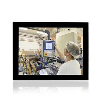 Kalite Kapasitif 15 İnç SUS304 Paslanmaz Çelik Panel PC IP69K Su Geçirmez fabrika