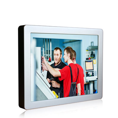 Kalite Hmi Multi Touch için I56200U Linux 17 İnç IP69K Panel PC Mühürlü Bağlantı Noktası fabrika