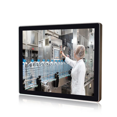 Kalite 19" Tam Kapalı Gün Işığında Okunabilir IP65 IP67 Endüstriyel Su Geçirmez Dokunmatik Ekran Panel PC fabrika