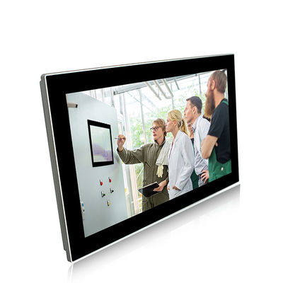 Kalite Yerleşik 15.6" Su Geçirmez Kapasitif Dokunmatik Monitör Masa Standı 1920*1080 Çözünürlük fabrika