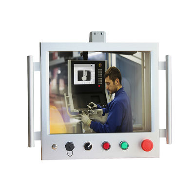 Kalite J1900 Win8 Hmi 17 İnç Endüstriyel Hepsi Bir Arada Dokunmatik Ekranlı PC Fansız fabrika